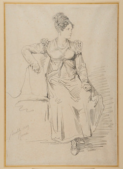 Study of a seated woman