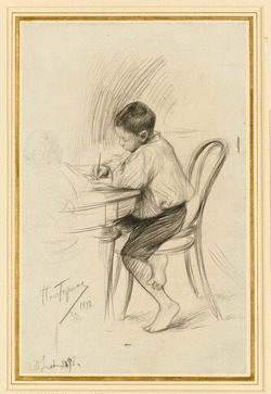 Portrait of Boris Pasternak as a Boy