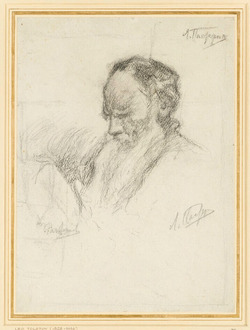 Study for the Portrait of Leo Tolstoy