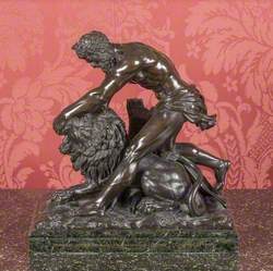 Hercules Fighting the Nemean Lion