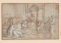 A public Audience of Pope Clement XI
