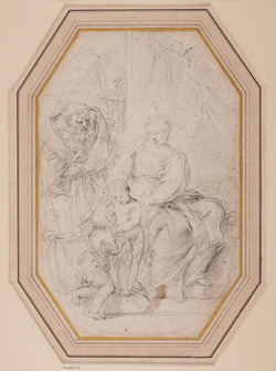 The Holy Family with the Infant St John