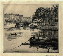 Le Quai d'Anjou, Paris