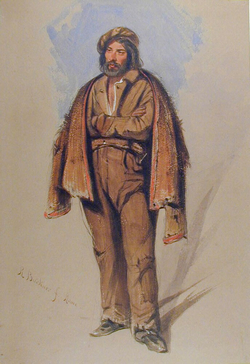 Study of Herbert Wilson in the Costume of a Garibaldini