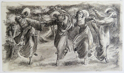Four Girls dancing in a Wood