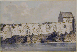 Ruly Abbey, or Rewley Abbey, Oxford, North View