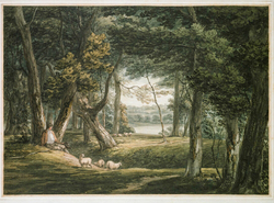 In the Park of Sir Gerard Vanneck at Heveningham Suffolk