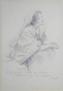 Study of a Woman with Clasped Hands