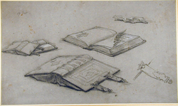 Studies of books for 'Trial by Jury'