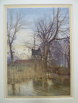 Wangrave Church from the River