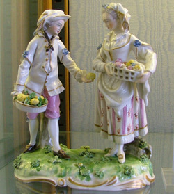 Spring or Fruit and Flower Sellers