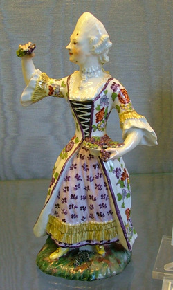 Lady as Autumn