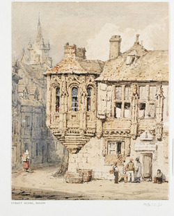 Street Scene in Rouen