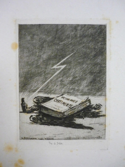 Illustration to Les Châtiments, by Victor Hugo: cover