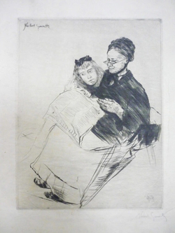 Deux femmes au journal