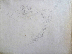 View in the Pyrenees