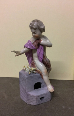 Putto as Winter