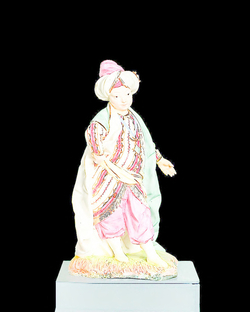 Boy dressed as a Sultan