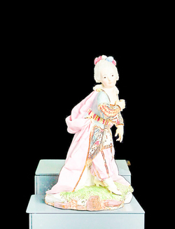 Girl dressed as a Sultana