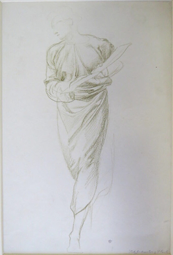 Study of a Male Figure for the Decoration of St Paul's