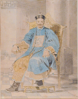 Portrait of Emperor Ch' ien-lung