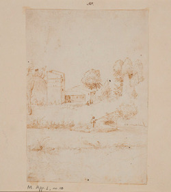 Landscape with a fisherman