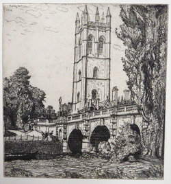 Magdalen College Tower and Bridge