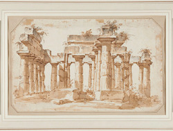 The Cella of the Basilica at Paestum