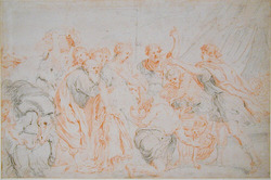 Achilles and Briseis, after Peter Paul Rubens