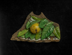 Fragment of floral surround