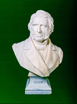 Portrait Bust of John Ruskin