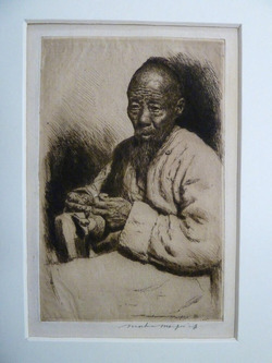 Study of an elderly Chinese man