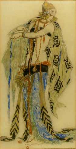 Costume design for Lillah McCarthy as Judith