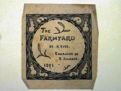 Title Page to 'The Farmyard'