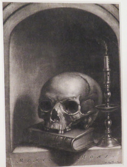 Vanitas Still Life in a Niche
