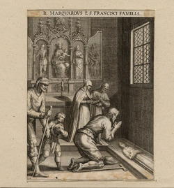B. Marquardus e S. Francisci familia