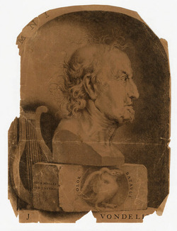 Bust portrait of Joost van den Vondel