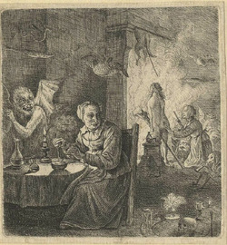 Witches Preparing for the Sabbath
