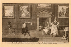 The Diversion of Battledore and Shittlecock from an Original Design in Vauxhall Gardens