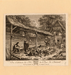 Peasants playing 'sjoelen'