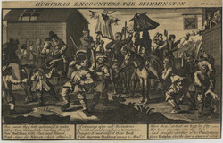 Hudibras encounters the Skimmington, copy