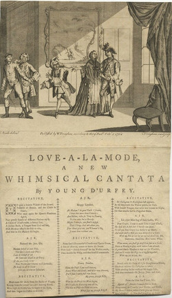 Love-a-la-Mode, a new whimsical cantata by Young D'Urfey