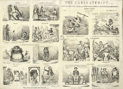 The Caricaturist : a retrospective quiz at the sublime and the ridiculous, political and humorous
