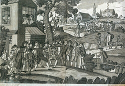 The Humours of a country Wake
