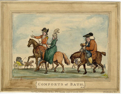 Comforts of Bath. Plate 5