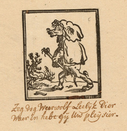 Grotesque figure