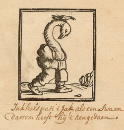 Grotesque figure