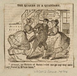 The quaker in a quandary