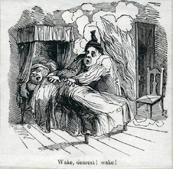 Wake, dearest! wake!