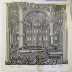 Celebration of the feast of Mewloud in the Mosque of Sultan Ahmed in Constantinople